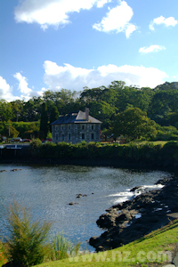 The Stone Store sits at the most inland point of the inlet.